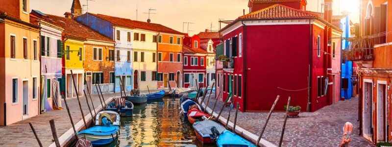 Małe miasta, wielkie wrażenia - Burano we Włoszech