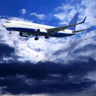 Turbulencje w samolocie